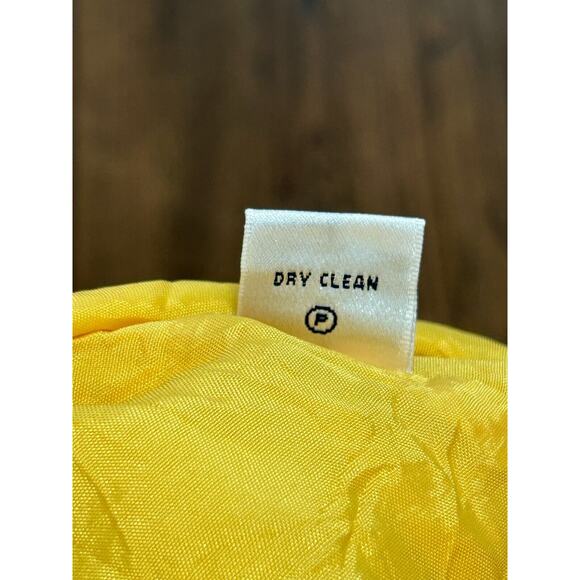 Lilly Pulitzer Women's Jacqueline Silk Shift Dress in Yellow Bamboo Print Size 0 - Picture 7 of 9